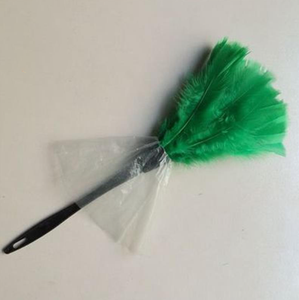 Minuscule plumeau noir <span class=keywords><strong>blanc</strong></span> mini poignée Turquie marabout Flats Duster rose nettoyant brosse pour la maison propre - Product Image 5