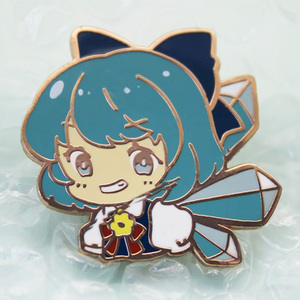 Mới nhất thiết kế dễ thương phim hoạt hình cô gái thiết kế cứng men Pin Rose Gold Plated kim loại Pin huy hiệu với màn hình in ấn - Product Image 4