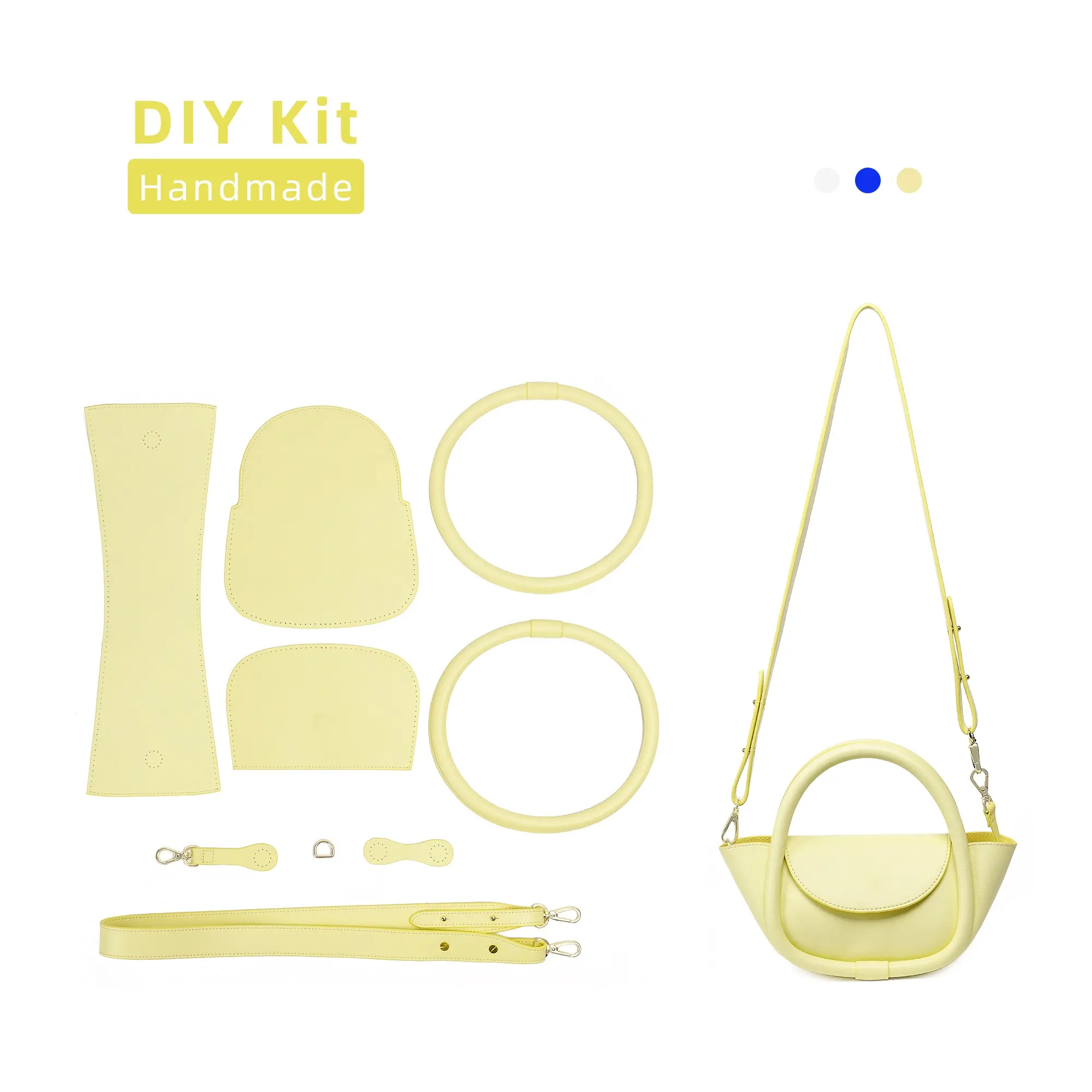 DIY Luxus handgemachte Adult Craft Kit Hone Patience DIY Nähen Sattel tasche Set Senden für mit Frauen und Mädchen Geschenk