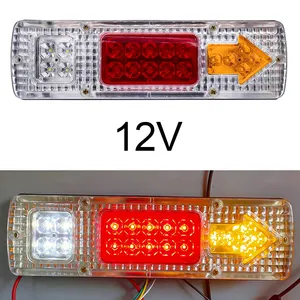 131 светодиодные задние фонари 12 В, стоп-сигнал для прицепа, задние фонари, задние фонари, Красный стоп-сигнал для грузового автомобиля, транспортера