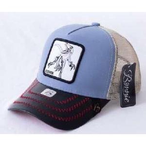 Cappello da camionista Braunie in tessuto a rete, regolabile, unisex, casual, primavera estate, con ricamo sul pannello frontale, a 6 pannelli - Product Image 1