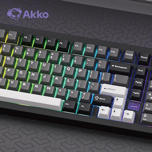 Akko <strong>Gem</strong> 02 Mechanical <strong>Keyboard</strong> VIA Fully Programmable Aluminum CNC Case Cherry Profile PBT Keycaps - Product Image 5