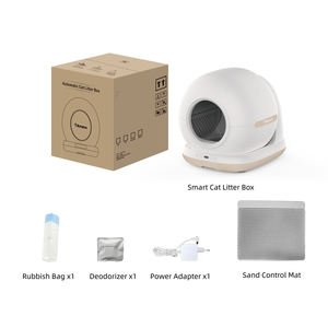 Bandeja de <span class=keywords><strong>arena</strong></span> plegable de fácil limpieza, almohadilla de inodoro, alfombrilla impermeable EVA para caja de <span class=keywords><strong>arena</strong></span> para <span class=keywords><strong>gatos</strong></span> - Product Image 3