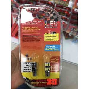 Ampoules LED T10 6SMD 5630 avec résistance pour éclairage intérieur de voiture Canbus - Product Image 1