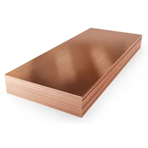 Hojas planas de cobre para techos Placa de cobre puro C10100 C11000 Precio por kg a la venta