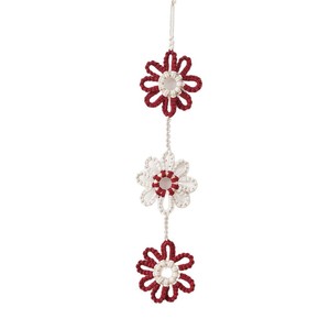 Nuovo Arazzo Nordico Intrecciato a Mano con Blocchi di Colore in Corda di Cotone e Nappe a Girasole per Decorazione Finestra Camera Bambini - Product Image 5