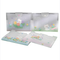 Carpeta de Archivo Acordeón Transparente A4, Multicapa, Bolsa de Almacenamiento de Gran Capacidad para Documentos Estudiantiles, Exámenes, Documentos de Plástico