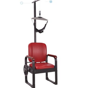 Silla de tracción cervical Yonghui roja, dispositivo manual de corrección de cuello para uso doméstico, equipo de rehabilitación. - Product Image 3