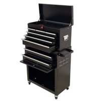 Livraison gratuite aux États-Unis, armoire à outils roulante OEM à 8 tiroirs, boîte supérieure détachable, métal verrouillable avec doublure, roues, certifiée CE