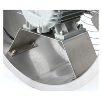 Ventilateur d'extraction industriel à grande vitesse Extracteur de conduit en ligne à flux axial en acier inoxydable Ventilation électrique robuste OEM/ODM