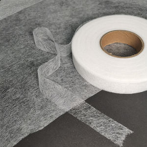 Cinta adhesiva de fusión en caliente <span class=keywords><strong>para</strong></span> <span class=keywords><strong>ropa</strong></span>, fusión de doble cara, Fusible, no tejida - Product Image 5