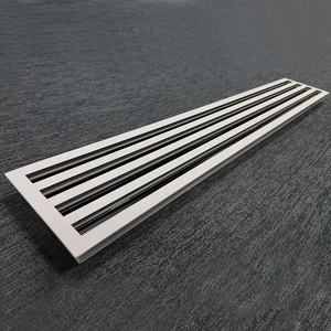 Outils HVAC fente de climatisation <span class=keywords><strong>Grille</strong></span> et diffuseur Évent linéaire réglable <span class=keywords><strong>Grille</strong></span> détachable sous le <span class=keywords><strong>plancher</strong></span> Bornes d'air - Product Image 4