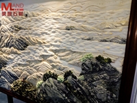 Il n'y a qu'un seul marbre jade murale relief 3D pierre suspendue peinture dans le monde pierre relief