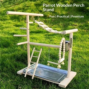 Domestic <strong>Parrots</strong> Bird <strong>Toys</strong> Cage Interior Decoration Sleeping Nests Platform Stand Assembly Xuanfeng <strong>Parrot</strong> Bird Supplies - Product Image 1