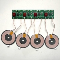 Placa Transmisora Inalámbrica Personalizada de 15W con Estándar Qi para Cargador de Coche y Banco de Energía, Fabricante OEM