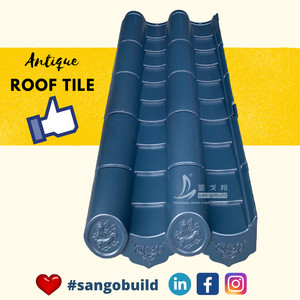 Tejas de Techo Antiguas de Polímero de Alta Calidad con 50 Años de Garantía, Tejas Chinas Antiguas para Techos de Edificios Arquitectónicos Antiguos - Product Image 4