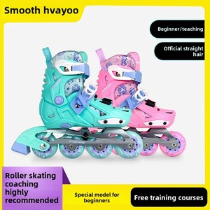 Nuovi <span class=keywords><strong>Pattini</strong></span> in Linea per Principianti, Scarpe con Rotelle per Ragazze e Scarpe Piatte per Ragazzi - Product Image 6