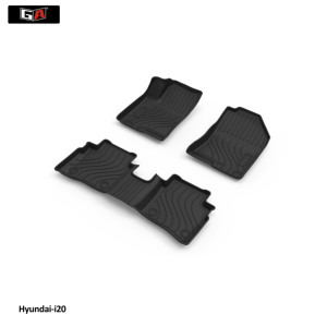 Tappetino Auto in TPE di Alta Qualità Personalizzabile Protezione per <span class=keywords><strong>Hyundai</strong></span> <span class=keywords><strong>I20</strong></span> RHD Accessori Auto - Product Image 1