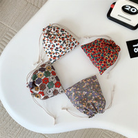 Mignon imprimé dessiner chaîne sacs femmes cordon sacs cosmétique sac maquillage pochette sac à main grande capacité porte-monnaie porte-monnaie pochette