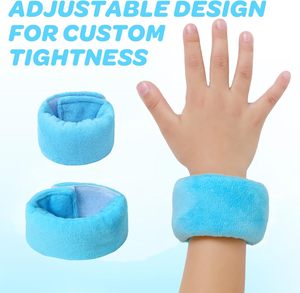 Lot de deux bracelets sensoriels lestés pour enfants, avec stimulation par pression profonde pour apaiser et améliorer la concentration, stabiliser la main et stimuler le développement sensoriel - Product Image 3