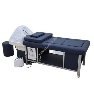 Table de lavage des cheveux Kisen compacte pour salon à domicile, spa relaxant pour la tête, massage du cuir chevelu, sauna corporel et circulation douce de l'eau - Product Image 2