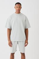 Survêtements de sport bleus pour hommes Fitness Wear ensembles courts personnalisé été décontracté hommes 2 pièces pantalons courts et ensembles de t-shirts en gros