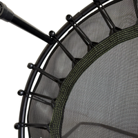 Trampoline de 40 pouces avec matériaux en polypropylène et PVC pour l'exercice à domicile et en extérieur - Équipement de fitness durable et écologique