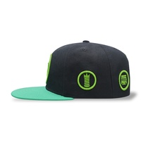 Casquettes Snapback Unisexe Certifiées BSCI avec Broderie 3D Personnalisée, Design Sportif et Logo Personnalisé pour l'Extérieur, le Hip-Hop et les Fêtes