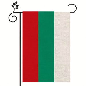 Bandera de <span class=keywords><strong>Bulgaria</strong></span> para Exteriores, Material de Lino de Alta Calidad, 12*18 Pulgadas, Más Estilos para Elegir - Product Image 1