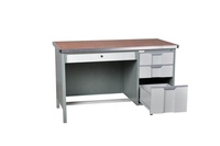 Bureau en acier de haute qualité/poste de travail à la mode en acier Table de bureau bon marché à la mode simple