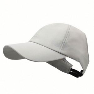 หมวกกีฬาผู้ชายและผู้หญิงขายส่ง หมวกวิ่งโพลีเอสเตอร์สำหรับฤดูร้อน หมวกกันแดด หมวกเบสบอลแห้งเร็ว - Product Image 4