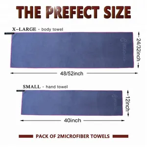 Tùy chỉnh mồ hôi khăn chất lượng sợi nhỏ thể thao phòng tập thể dục khăn thể thao khăn nhanh khô - Product Image 4