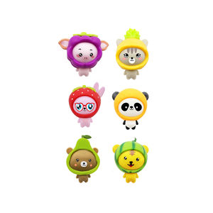 Juguete de Disfraces Novedoso y Divertido, Juguete de Peluche de Animales Lindos, Cerdo, Panda, Juguete Antiestrés de Silicona para Apretar, para Niños de 5 a 7 Años - Product Image 1