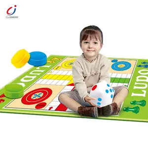 畅销定制设计室内家庭地板飞棋游戏垫超品质户外玩鲁多游戏垫
