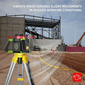 <span class=keywords><strong>Huepar</strong></span> RL300HR <span class=keywords><strong>360</strong></span> Kit de nivel láser rotativo autonivelante electrónico de haz giratorio Interior/Exterior rojo Horizontal - Product Image 2