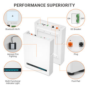 Batería <span class=keywords><strong>Solar</strong></span> Inteligente de Litio de 20000 Ciclos de Vida 512V 314Ah con Cargador <span class=keywords><strong>Solar</strong></span> e Inversor - Product Image 5