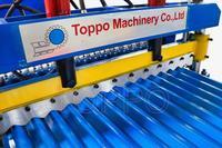 Máquina OEM ODM para Láminas de Techo Corrugadas, Máquina Formadora de Rollos de Láminas de Techo Corrugadas para Paneles de Pared para Estructuras de Acero