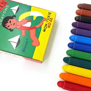 Crayones de Gel Sedosos No Tóxicos de 6 Colores al por Mayor, Mini Crayones de Pintura para Niños, Favoritos del Mercado Africano - Product Image 6
