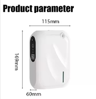 Diffuseur d'arômes Nano 200m3, machine à parfum intelligente, système de désodorisation portable mural