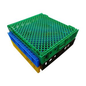 Recyclable Mesh Style <strong>Plastic</strong> <strong>Crate</strong> Bread Tray and <strong>Stackable</strong> Transport <strong>Crate</strong> for Bakery - Product Image 6