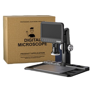 7 inch IPS màn hình kính hiển vi kỹ thuật số với 1600x USB 1080p hàn kính hiển vi tương thích với Windows/Mac OS công cụ - Product Image 1