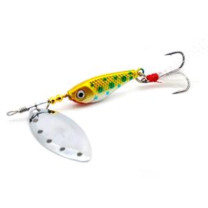 Nouveau leurre rotatif en laiton OEM 16g, appât dur, haute durabilité pour la pêche à la truite, au black-bass, en eau douce, en rivière, en ruisseau, équipement de pêche - Product Image 6