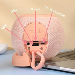 Tg337 mini Loa không dây xách tay TWS không dây bass loa Led Ngoài Trời vui vẻ cắm trại cưỡi Máy nghe nhạc hỗ trợ BT AUX FM TF - Product Image 3