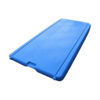 Bateau à fond plat en plastique PE moulé par soufflage haute densité, résistant aux UV, personnalisé, étanche, 2,6 m, fournisseur en gros, OEM