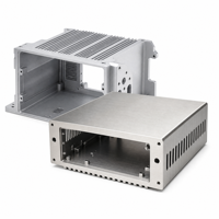 Boîtier métallique usiné CNC sur mesure en acier inoxydable et aluminium pour serveur AI GPU, directement de l'usine OEM