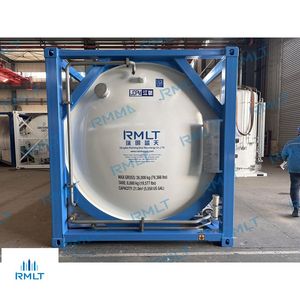 Réservoir cryogénique T75 de 20 pieds, 20 tonnes, gaz liquéfié, oxygène <span class=keywords><strong>liquide</strong></span>, <span class=keywords><strong>azote</strong></span>, argon, conteneur ISO - Product Image 4