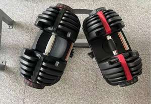 Juegos de mancuernas ajustables ZJFIT, 10-50kg, opciones multipeso, mancuerna ponderada con mango de nailon antideslizante - Product Image 6