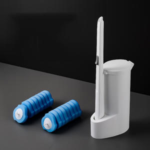 Tête de rechange ménager à manche longue, en tissu Non tissé, <span class=keywords><strong>brosse</strong></span> de nettoyage toilettes - Product Image 5