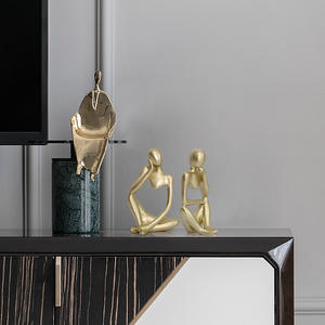 Figura abstracta minimalista nórdica, mini escultura decorativa para sala de estar, decoración del hogar, idea de regalo, pieza única - Product Image 2