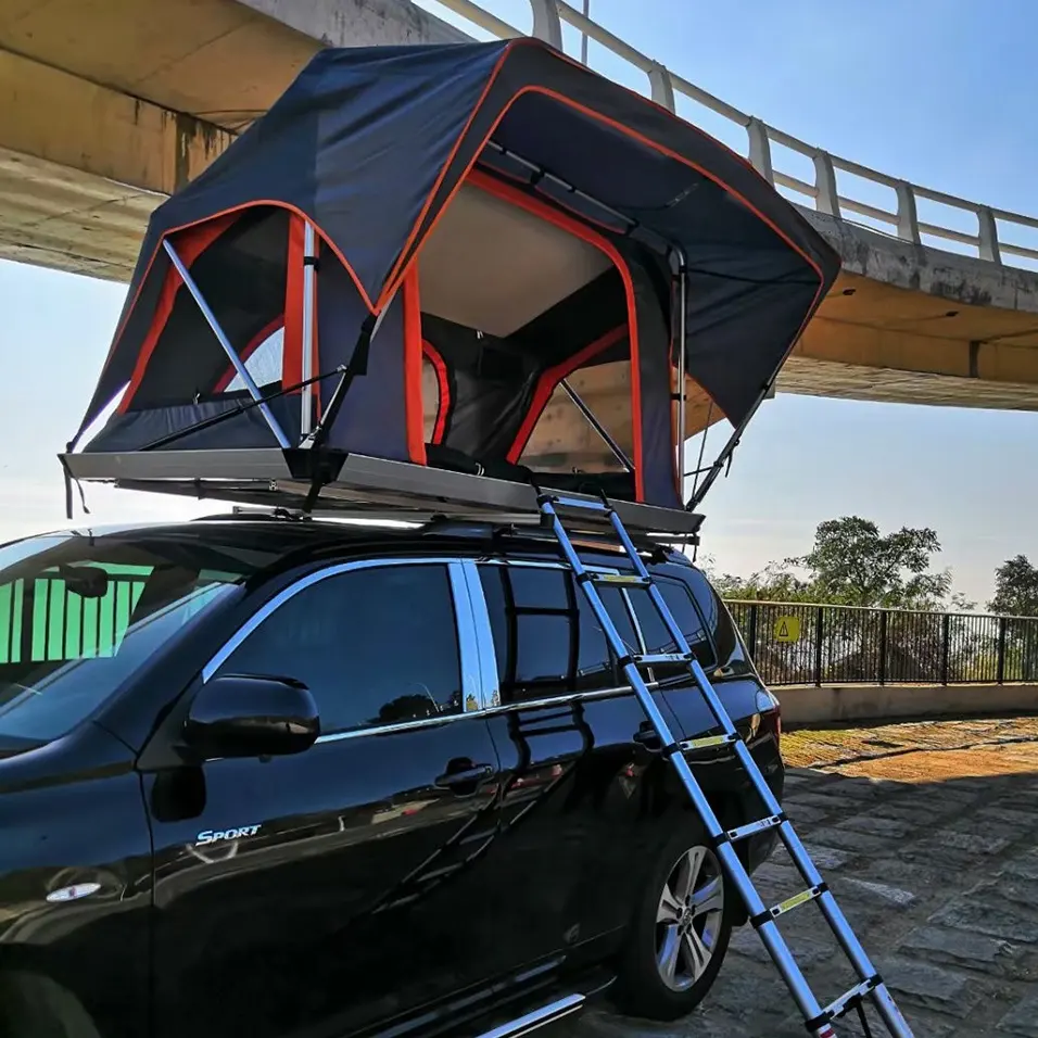 2024 Wohnanhänger Auto-Dachzelt Camping Dachzelt Outdoor Camping Lkw-Zelt Dachzelt